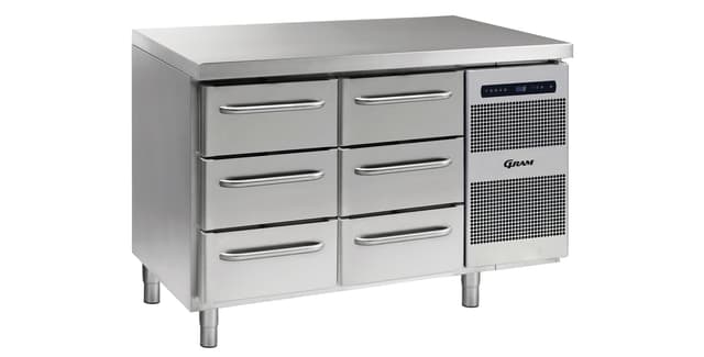 Gram Gastro 07 K 1407 CSG A Refrigerated counter 6 drawers