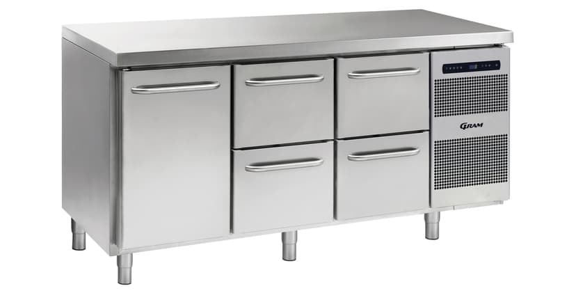 Gram Gastro 07 K 1807 CSG Koelwerkbank deur + lades